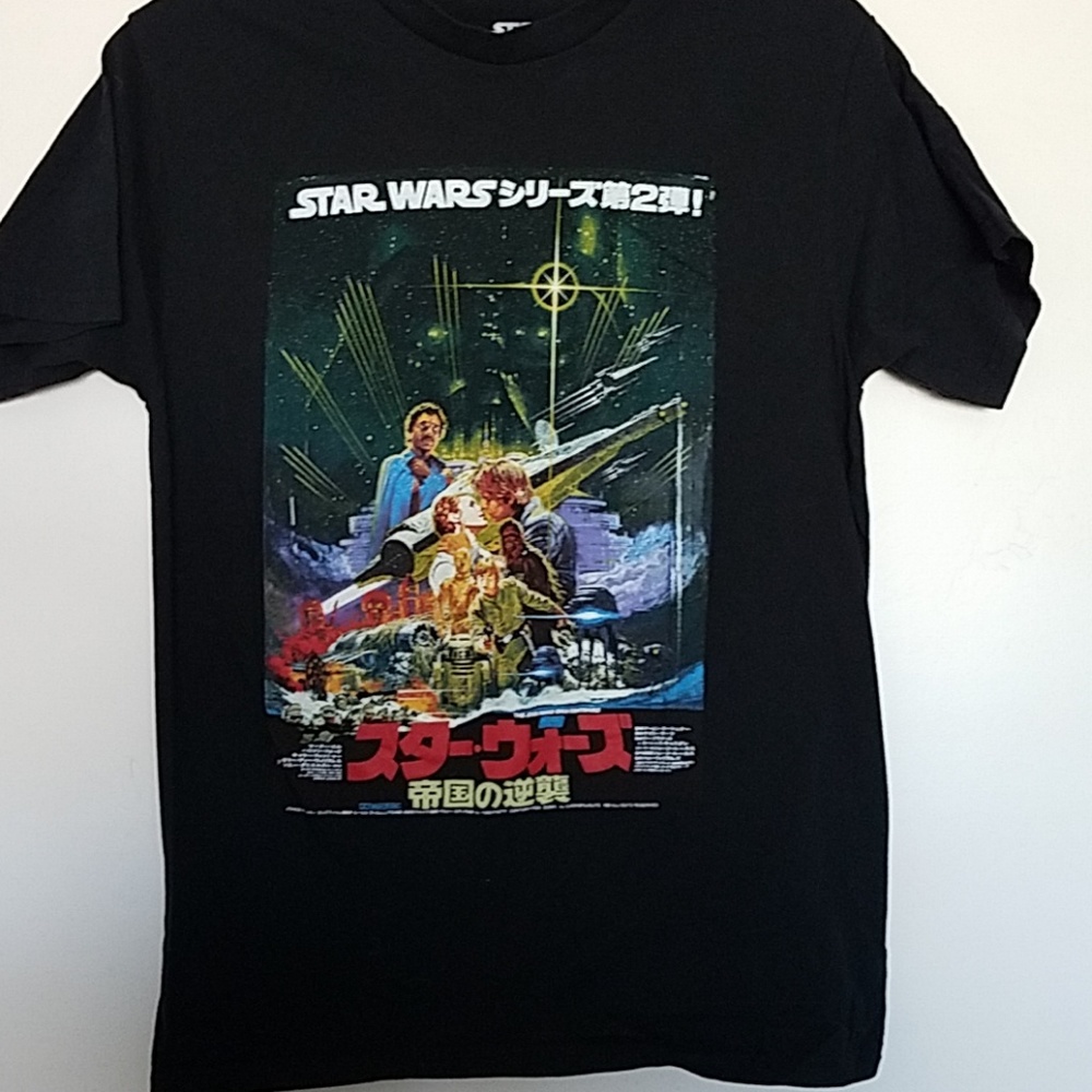 Men's black Star Wars t-shirt